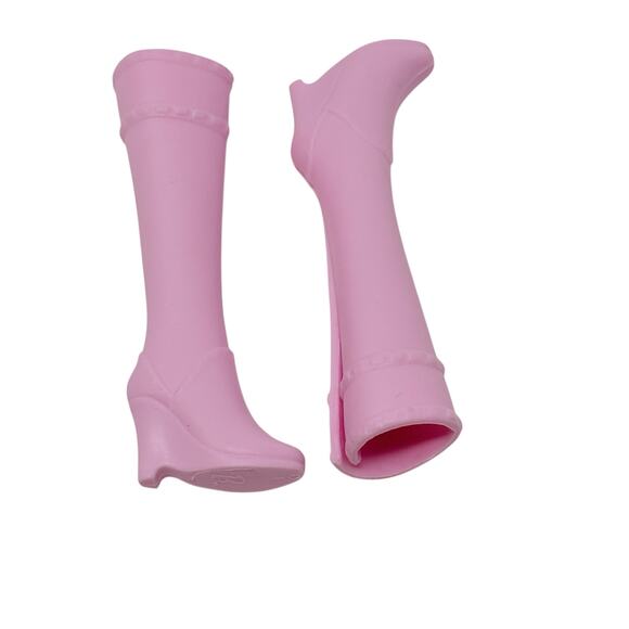 Barbie Color Reveal Advent Calendar Light Pink Knee High Heeled Boots - Picture 6 of 8